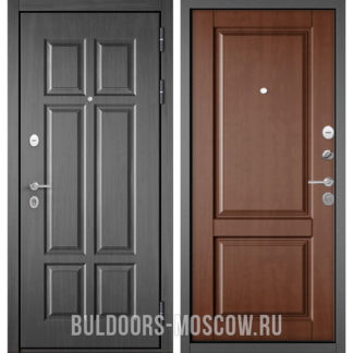 Входная дверь Бульдорс Масс-90 Бетон темный 9S-109/Карамель 9SD-1