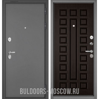 Входная дверь Бульдорс Масс-90 Букле антрацит/Венге 9S-110