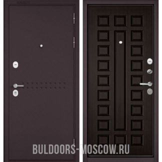 Железная дверь Бульдорс Mass-90 Букле шоколад R-4/Венге 9S-110