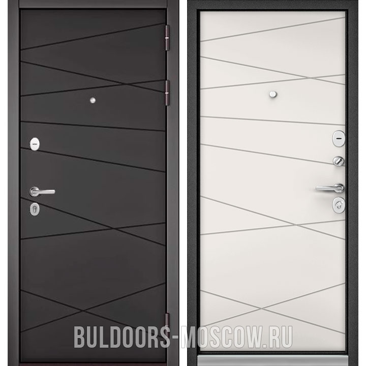 Входная железная дверь Бульдорс Trust Стандарт-90 Графит софт 9S-130/Белый софт 9S-130 Входная железная дверь Бульдорс Trust Стандарт-90 Графит софт 9S-130/Белый софт 9S-130