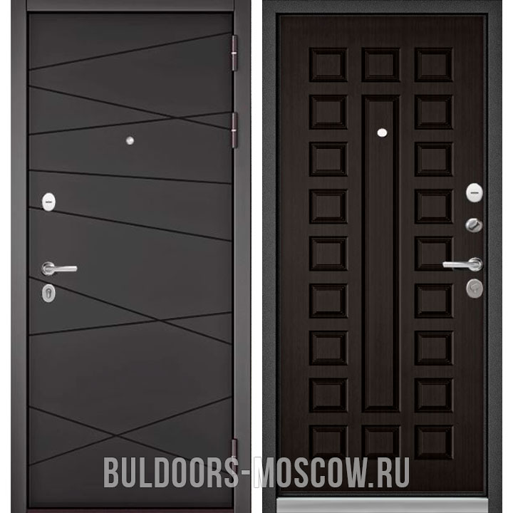 Железная дверь Бульдорс Trust Стандарт-90 Графит софт 9S-130/Венге 9S-110 Железная дверь Бульдорс Trust Стандарт-90 Графит софт 9S-130/Венге 9S-110