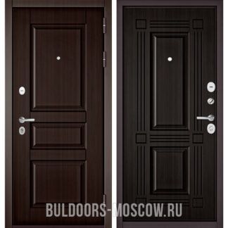Входная стальная дверь Бульдорс Траст Standart-90 Ларче шоколад 9SD-2/Ларче темный 9S-104